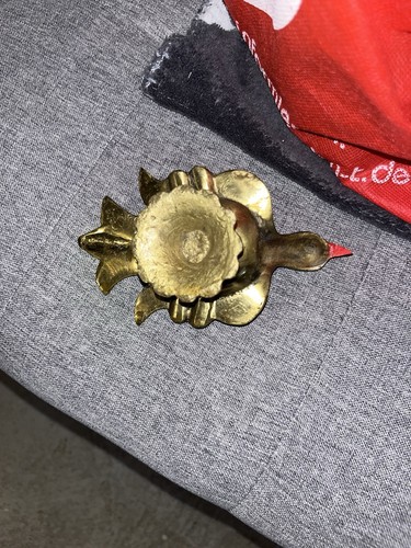 Vintage bronze aschenbecher - bronze,