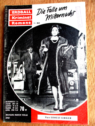 Heftroman kriminal erdball - kriminal,