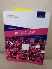 Complete Public Law: Text