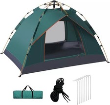 Pop up Campingzelt 2-3 Personen Kuppelzelt Automatik Doppelschicht Wasserdicht