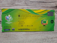 1/2 Finale Portugal vs. France  Ticket WM / World Cup 2006