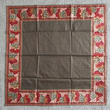 TISCHDECKE,  BUNT, QUADRATISCH  90 X 90