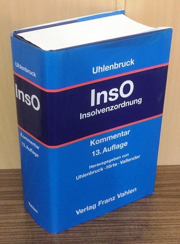 Insolvenzordnung kommentar - :,