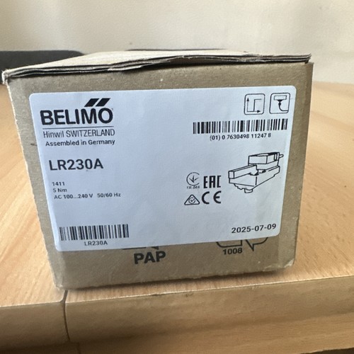 Belimo ventilantrieb lr230a - belimo,