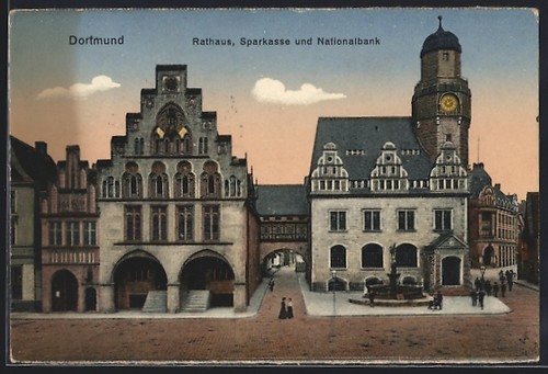 Dortmund partie mit - dortmund,, rathaus