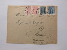 Österreich Beleg Firmenpost