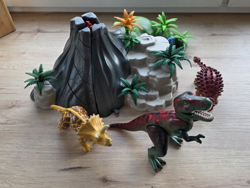 Playmobil dinosaurier vulkan - playmobil,
