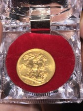 Goldmünze Sovereign 1912