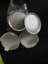 4 Stk Nabendeckel Silber 75 74 Nabenkappe Neutral Satz Felgendeckel Z.B.Mercedes