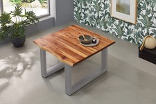 Couchtisch Baumkante 80 x 80