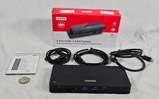 4K@60Hz KVM Switch 1 Monitor 2