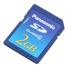 Panasonic 2GB High Speed 2  SD Karte  Speicherkarte memory card