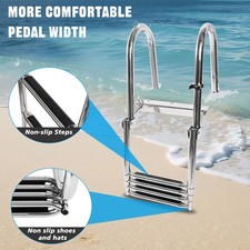 4 Stufen mit Handlauf Teleskop