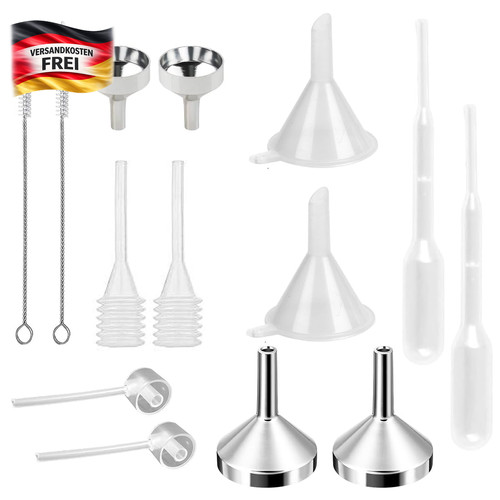 Mini trichter set - trichter, aluminium