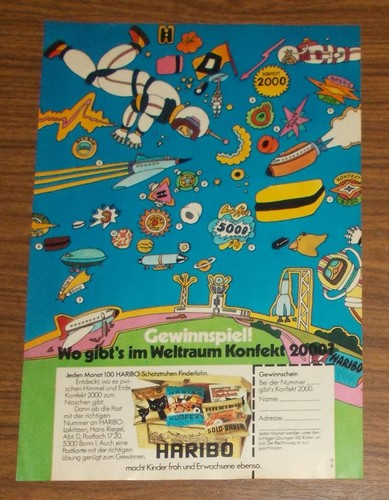 Seltene werbung haribo - seltene,
