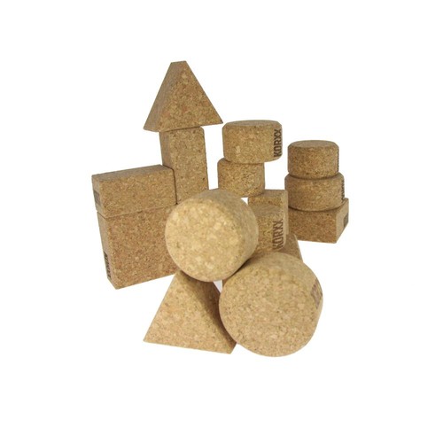 Korxx naturfarbene bauklötze - korxx,