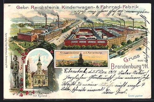 Lithographie brandenburg - brandenburg, a
