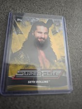WWE Seth Rollins Gold Topps