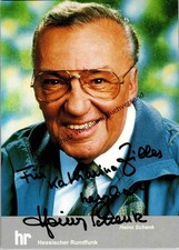Original Autogramm Heinz Schenk (1924-2014) /// Autograph signiert signed 337887
