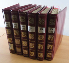 DDR Sammlung; 6 Alben ab 1959