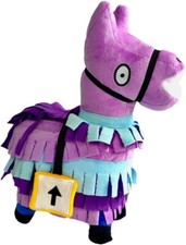 Wiztex Alpaka 34 cm Kuscheltier, Fort-Nite Plüschtier Lama für Fans & Kinde DE❤️