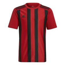 adidas Striped 21 Trikot Kinder - rot/schwarz- EU 140