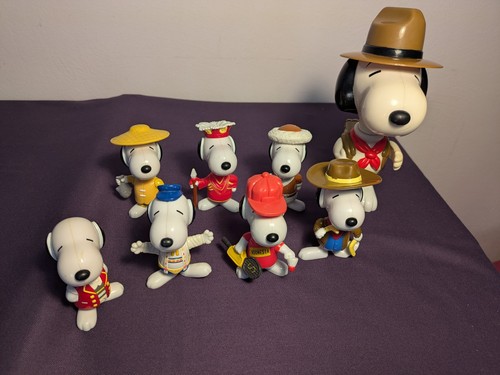 Snoopy figuren set - snoopy,