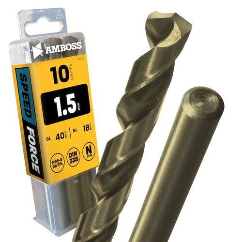 10x spiralbohrer speed force - speed,