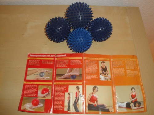 Igel massagebälle 4erset - igel-massagebälle, +