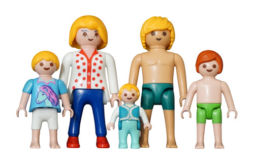 Playmobil familie vogel - familie, |