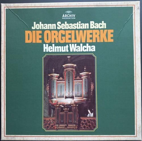 Bach organ works - -,