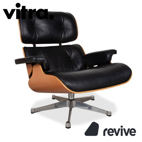 Vitra eames lounge - chair, leder