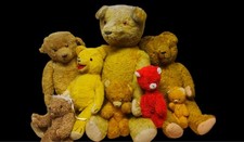 Konvolut 7 antiker Bären