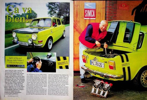 Oldtimer praxis 1998 simca - oldtimer,