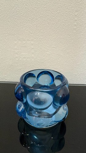 Retro bubble glas kerzenhalter - retro,