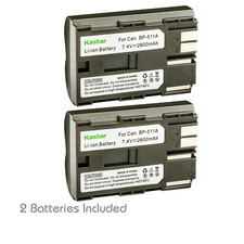 Kastar 2 Pack BP-511 BP-511A