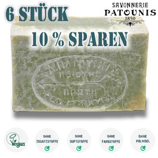 Patounis - 6 x  Kernseife aus