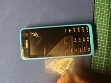 Nokia 301 Blau Display Cover