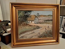 GemäldeK.Böstrup Bauernhaus