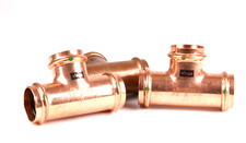 3x Viega Profipress 35x35x35 mm Pressfitting T-Stück Fitting Rohrverbinder