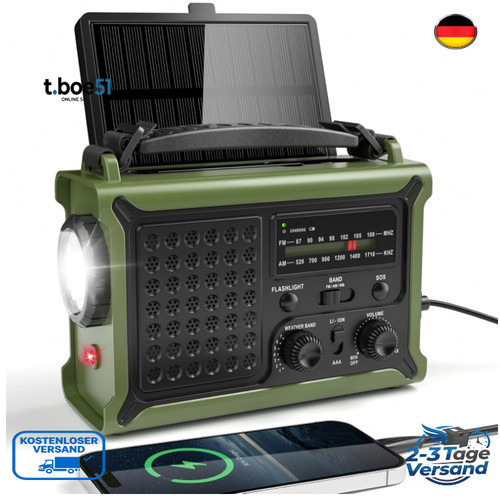 Mesqool kurbelradio solar - mesqool,