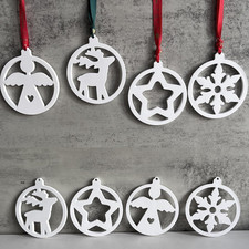 Weihnachten 3D Silikonform Anhänger Glocken Engel Gipsformen