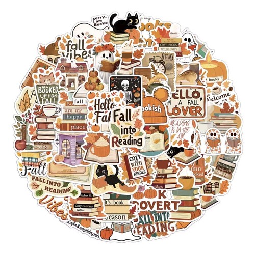50x herbst sticker - 50x,
