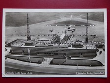 AK - FLUGHAFEN BERLIN TEMPELHOF - DEUTSCHE LUFTHANSA -
