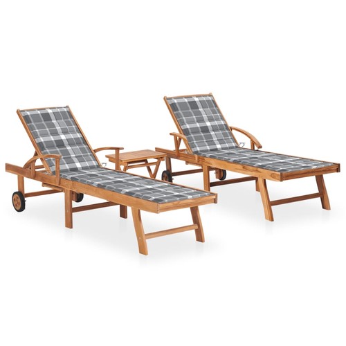 Teak sonnenliege holzliege - teak,