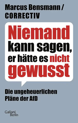 Niemand kann sagen hätte - niemand,
