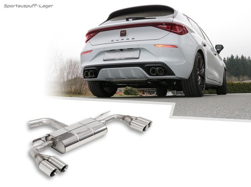 Fox duplex sportauspuff - fox, cupra