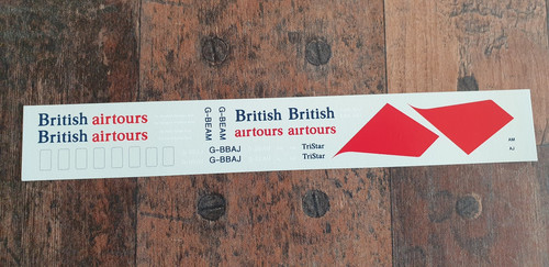 Decal british airtours - british,