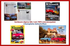 Sunbeam Alpine Mk I mit 79PS Literaturpaket - 2 komplette Zeitschriften