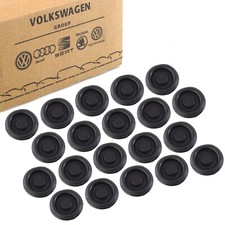 20x ORIGINAL VW Stopfen Unterboden Abdeckung Tülle 30mm für VW SKODA AUDI